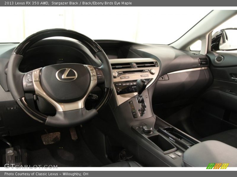 Stargazer Black / Black/Ebony Birds Eye Maple 2013 Lexus RX 350 AWD