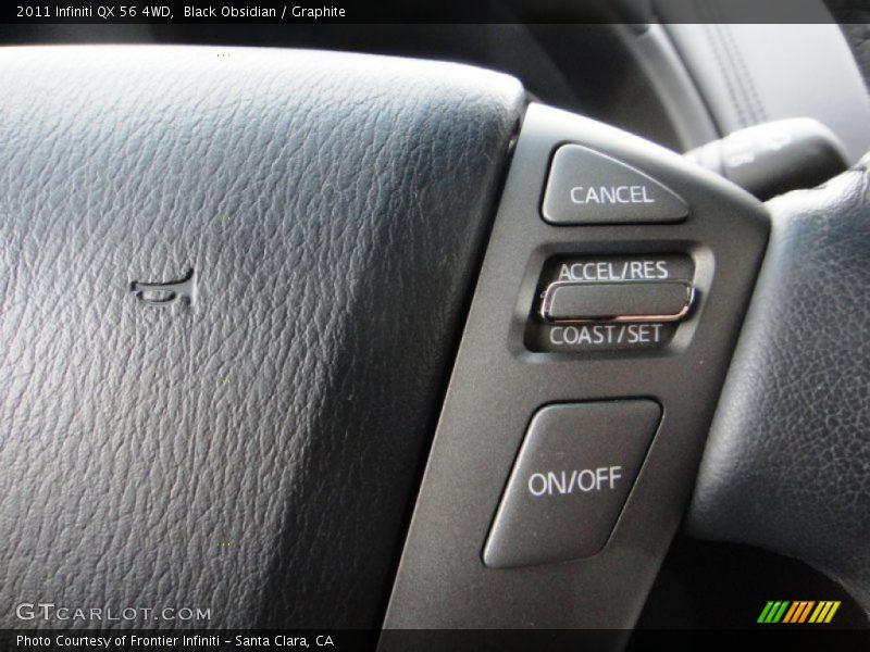 Black Obsidian / Graphite 2011 Infiniti QX 56 4WD