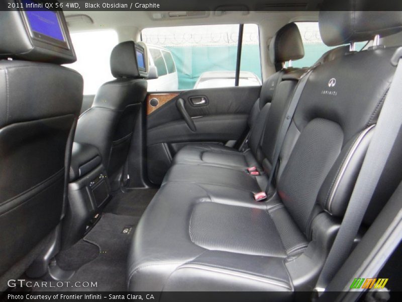 Black Obsidian / Graphite 2011 Infiniti QX 56 4WD