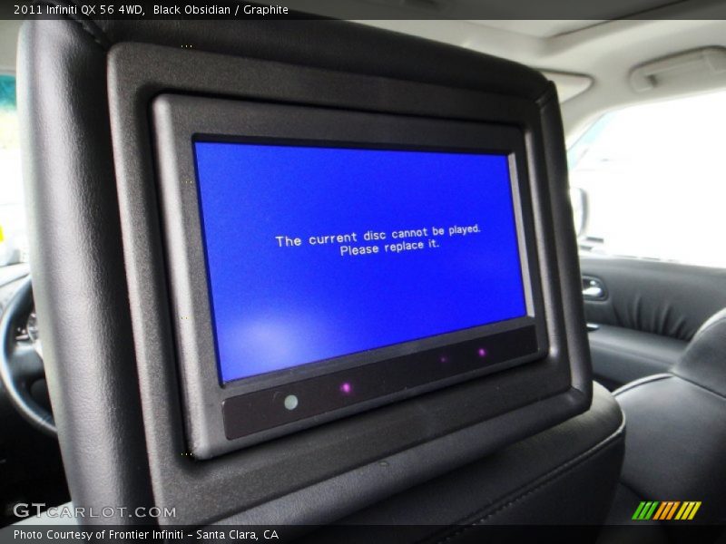 Black Obsidian / Graphite 2011 Infiniti QX 56 4WD