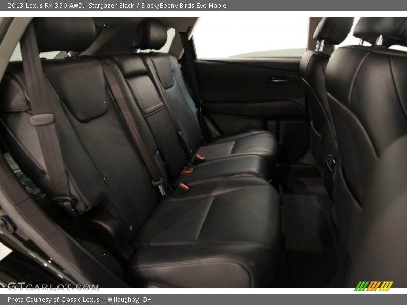 Stargazer Black / Black/Ebony Birds Eye Maple 2013 Lexus RX 350 AWD