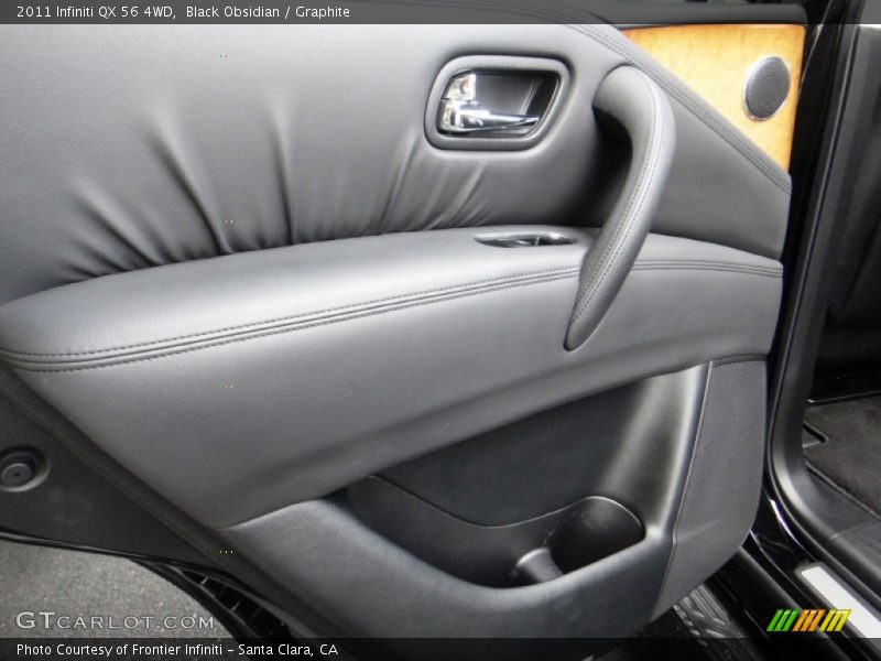 Black Obsidian / Graphite 2011 Infiniti QX 56 4WD