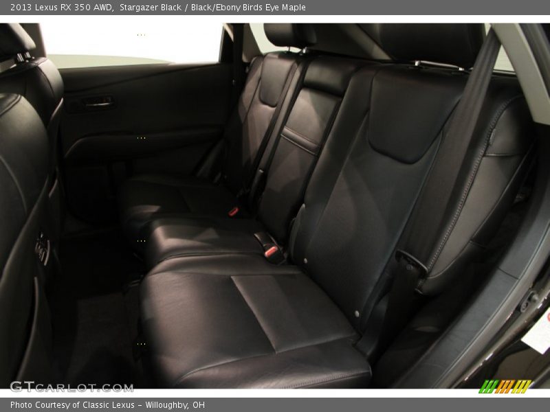 Stargazer Black / Black/Ebony Birds Eye Maple 2013 Lexus RX 350 AWD