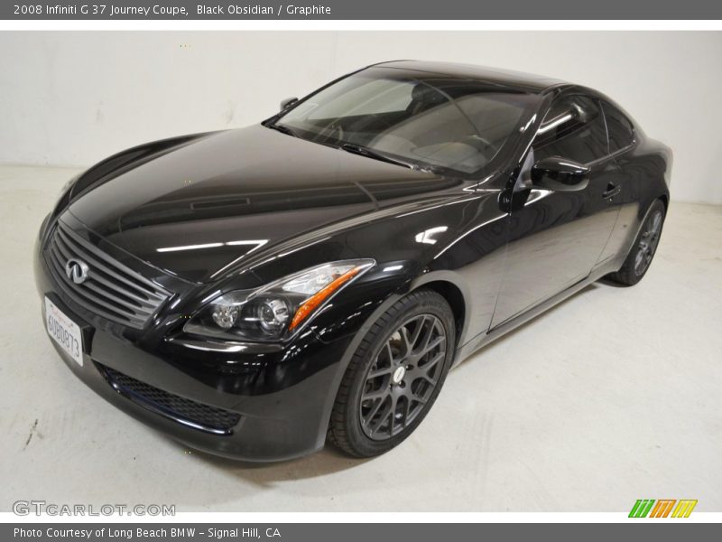 Black Obsidian / Graphite 2008 Infiniti G 37 Journey Coupe