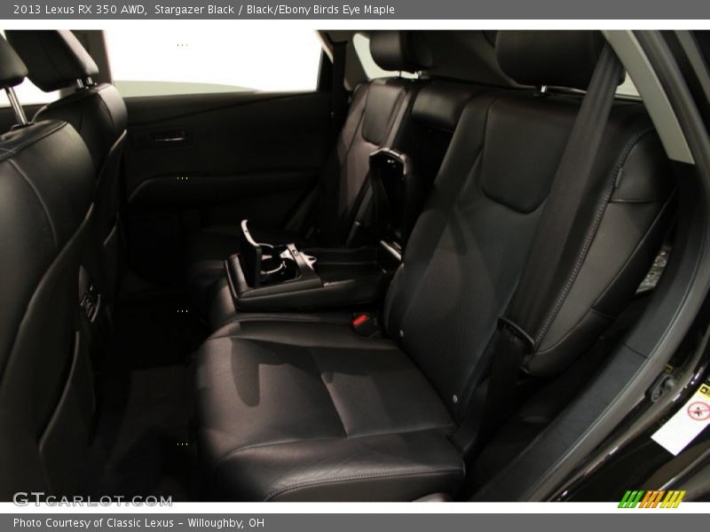Stargazer Black / Black/Ebony Birds Eye Maple 2013 Lexus RX 350 AWD