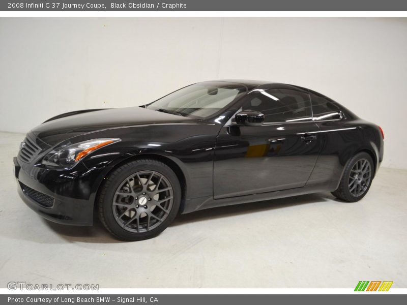 Black Obsidian / Graphite 2008 Infiniti G 37 Journey Coupe