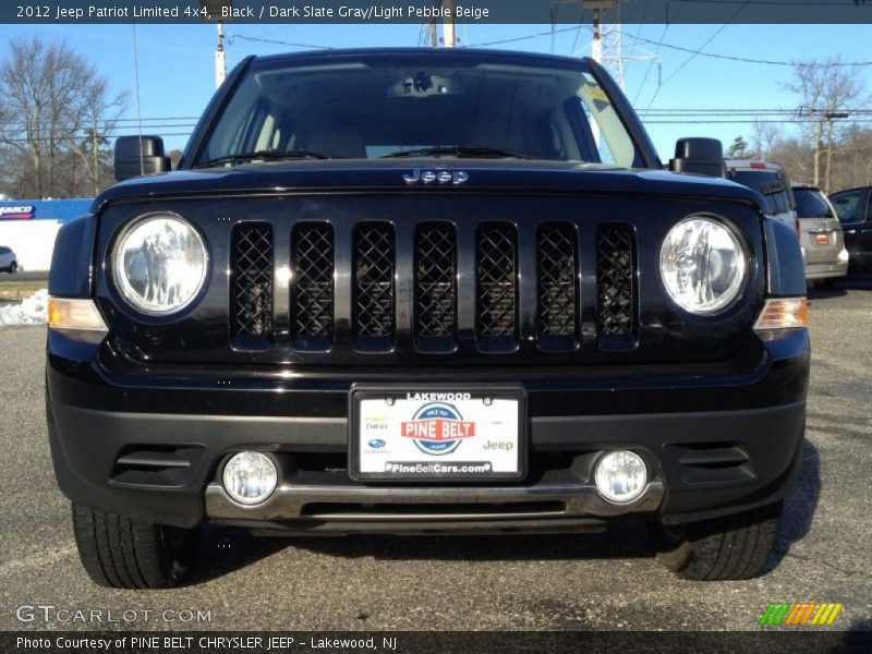 Black / Dark Slate Gray/Light Pebble Beige 2012 Jeep Patriot Limited 4x4