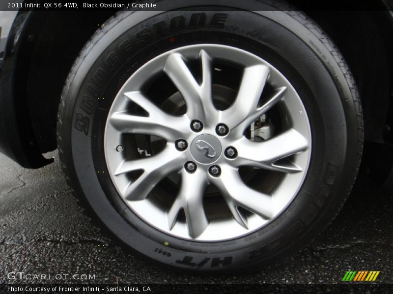 Black Obsidian / Graphite 2011 Infiniti QX 56 4WD
