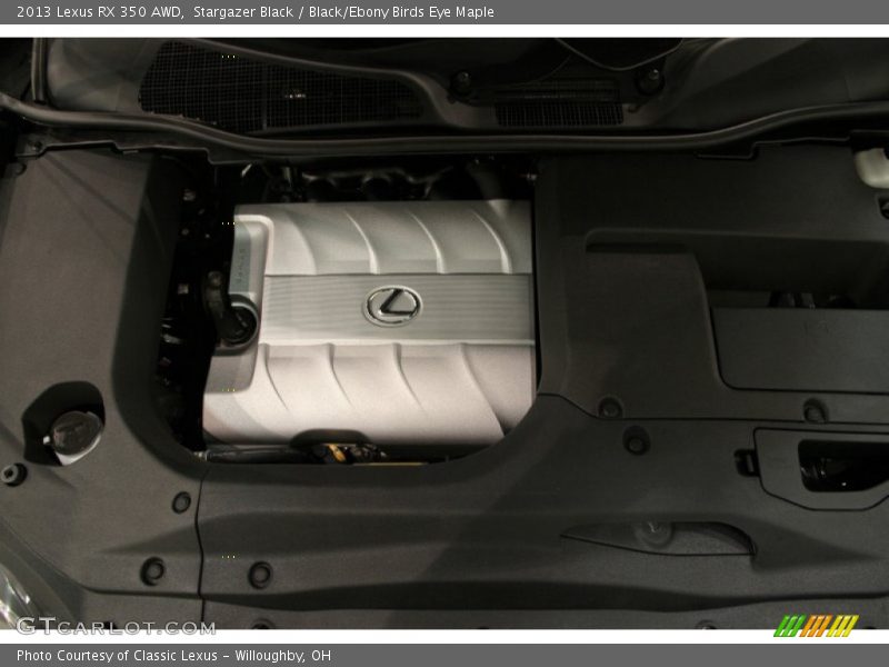 Stargazer Black / Black/Ebony Birds Eye Maple 2013 Lexus RX 350 AWD