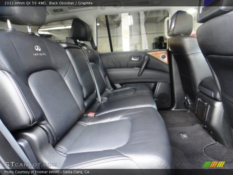 Black Obsidian / Graphite 2011 Infiniti QX 56 4WD