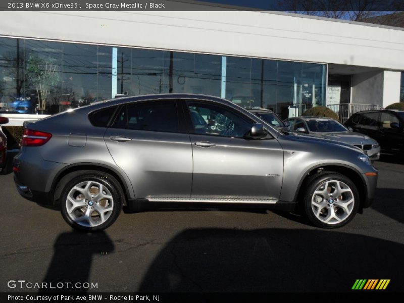 Space Gray Metallic / Black 2013 BMW X6 xDrive35i