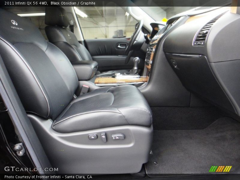 Black Obsidian / Graphite 2011 Infiniti QX 56 4WD