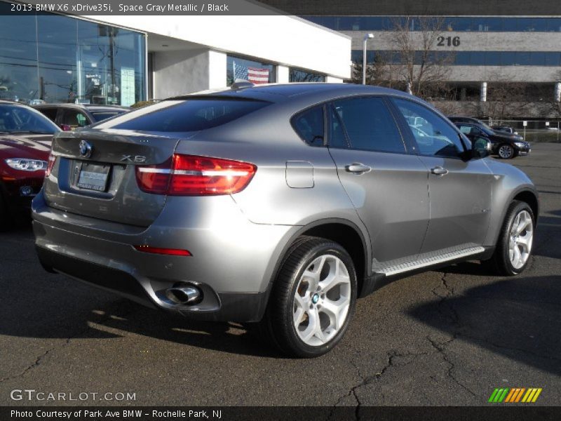 Space Gray Metallic / Black 2013 BMW X6 xDrive35i