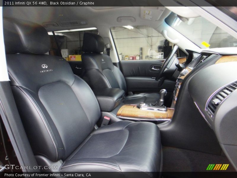 Black Obsidian / Graphite 2011 Infiniti QX 56 4WD