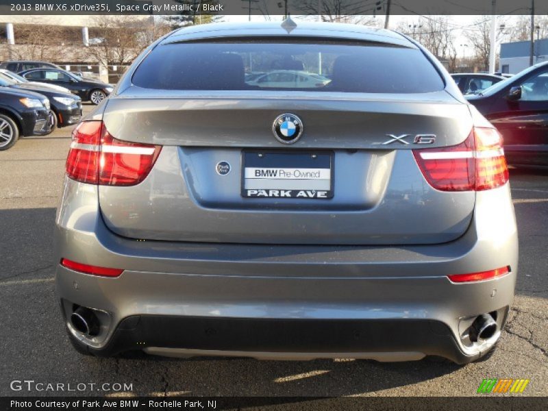 Space Gray Metallic / Black 2013 BMW X6 xDrive35i