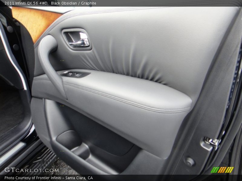Black Obsidian / Graphite 2011 Infiniti QX 56 4WD
