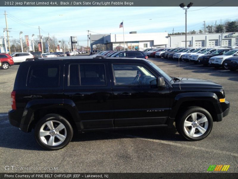 Black / Dark Slate Gray/Light Pebble Beige 2012 Jeep Patriot Limited 4x4