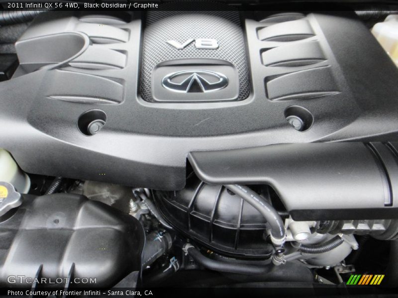 Black Obsidian / Graphite 2011 Infiniti QX 56 4WD
