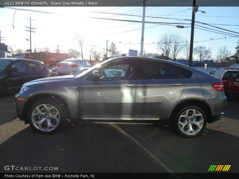 Space Gray Metallic / Black 2013 BMW X6 xDrive35i