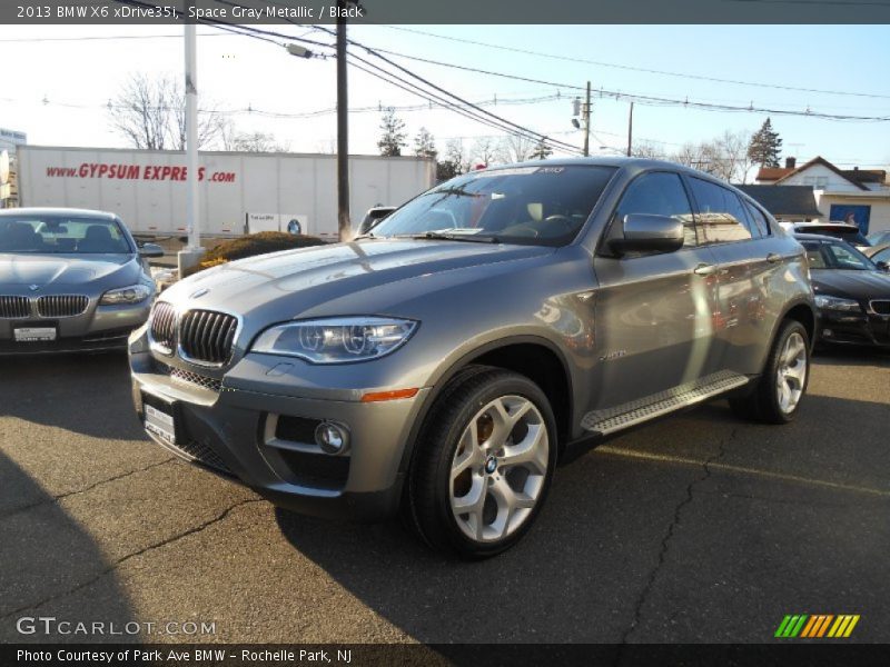 Space Gray Metallic / Black 2013 BMW X6 xDrive35i