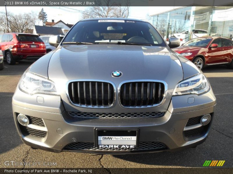 Space Gray Metallic / Black 2013 BMW X6 xDrive35i