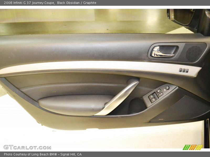 Black Obsidian / Graphite 2008 Infiniti G 37 Journey Coupe