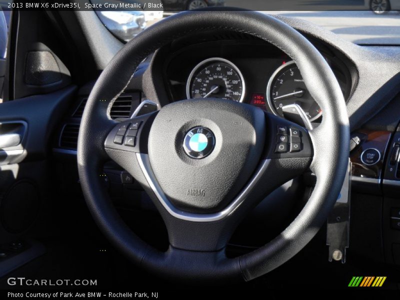 Space Gray Metallic / Black 2013 BMW X6 xDrive35i