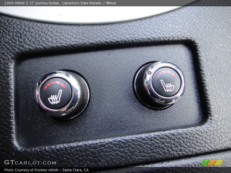 Lakeshore Slate Metallic / Wheat 2009 Infiniti G 37 Journey Sedan