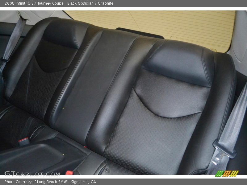 Black Obsidian / Graphite 2008 Infiniti G 37 Journey Coupe