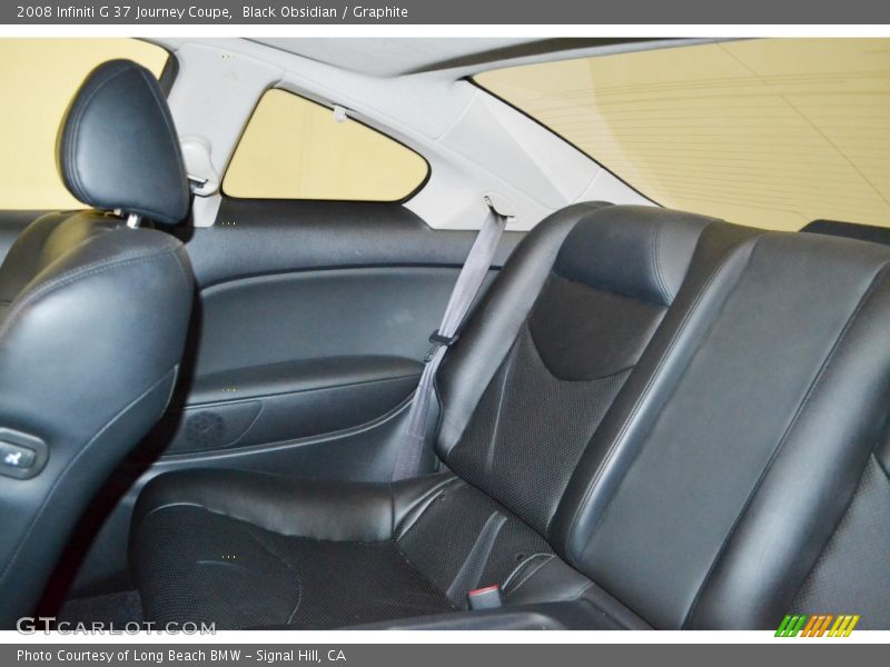 Black Obsidian / Graphite 2008 Infiniti G 37 Journey Coupe