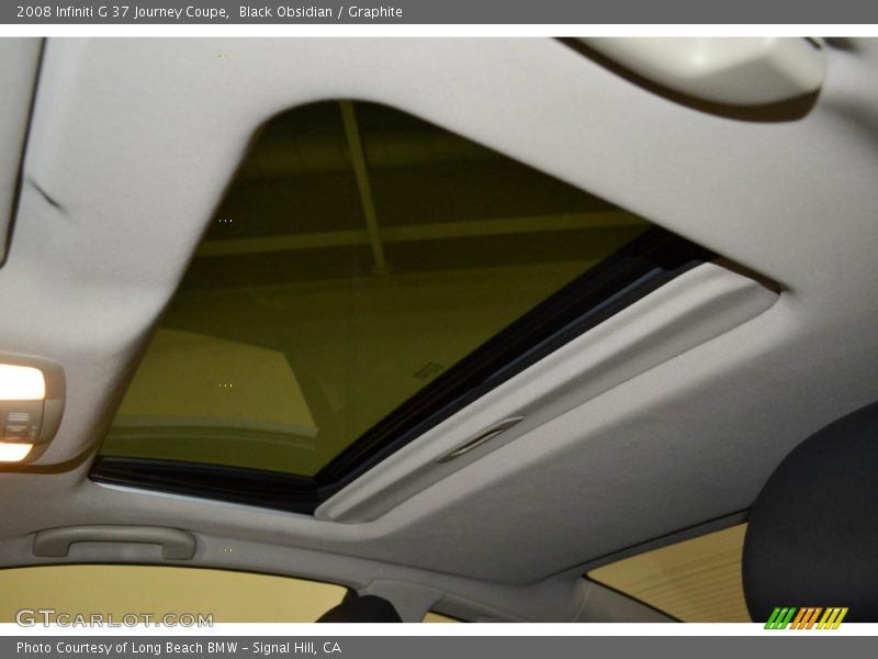 Black Obsidian / Graphite 2008 Infiniti G 37 Journey Coupe