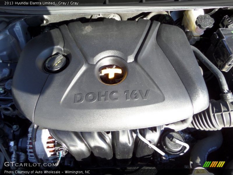 Gray / Gray 2013 Hyundai Elantra Limited