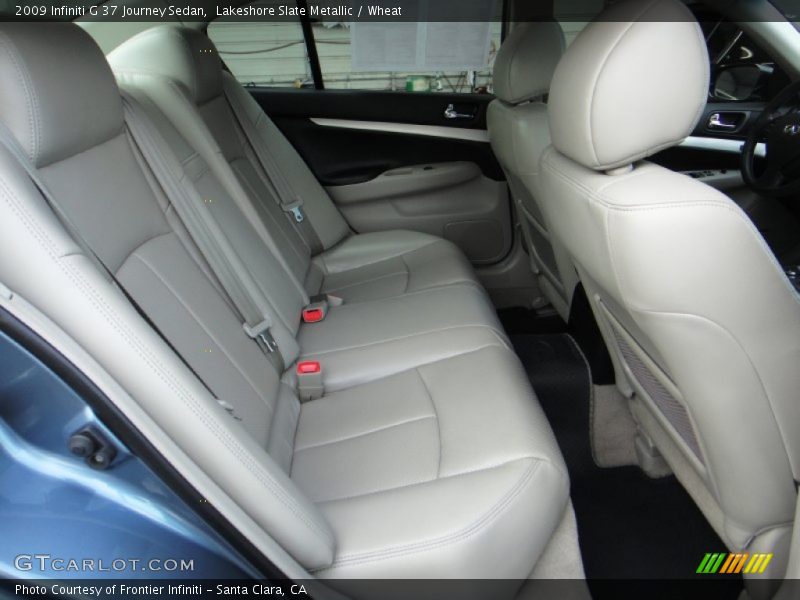 Lakeshore Slate Metallic / Wheat 2009 Infiniti G 37 Journey Sedan
