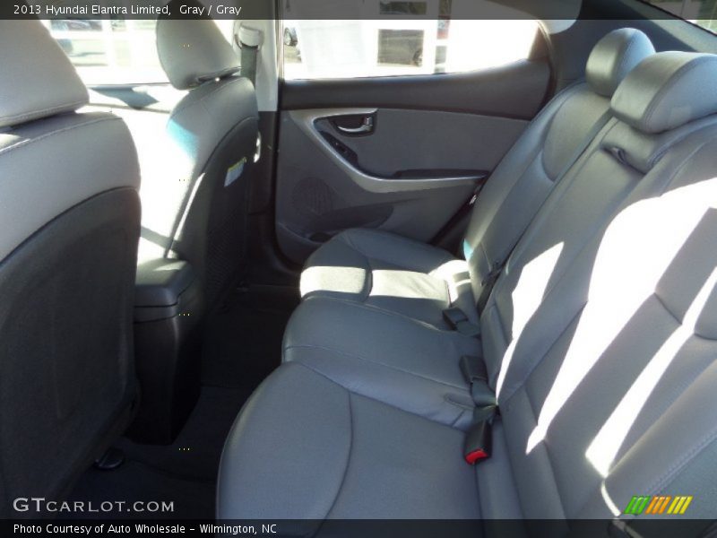 Gray / Gray 2013 Hyundai Elantra Limited