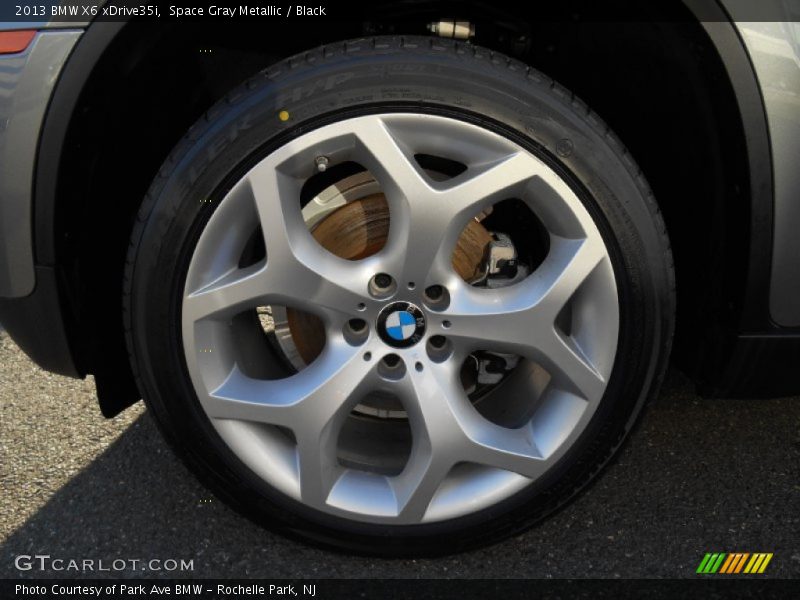 Space Gray Metallic / Black 2013 BMW X6 xDrive35i