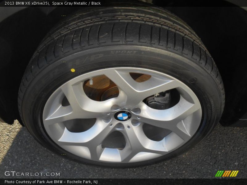 Space Gray Metallic / Black 2013 BMW X6 xDrive35i