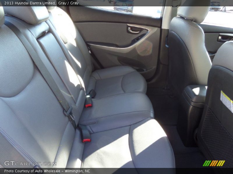 Gray / Gray 2013 Hyundai Elantra Limited