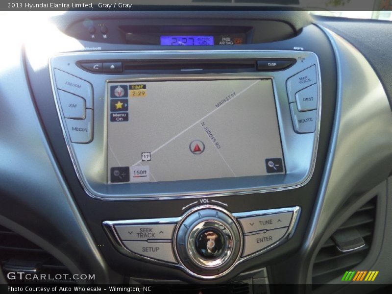 Gray / Gray 2013 Hyundai Elantra Limited