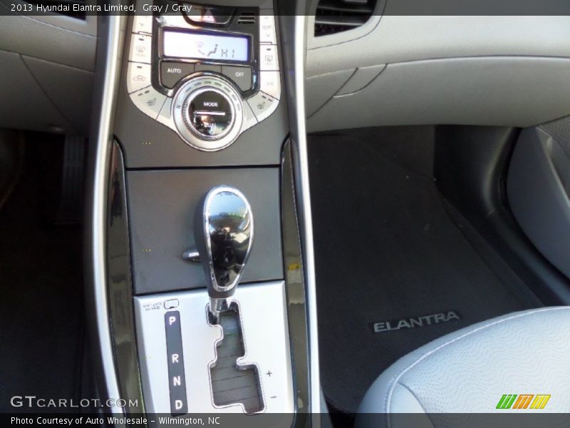 Gray / Gray 2013 Hyundai Elantra Limited