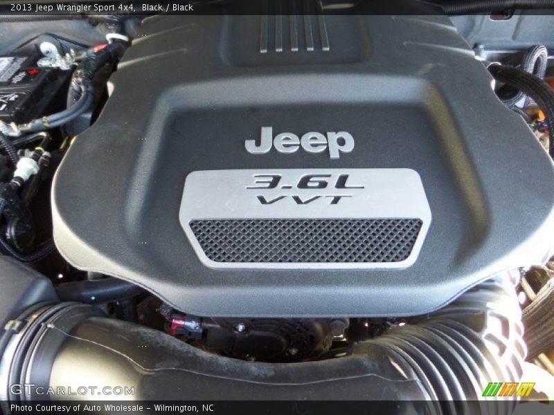 Black / Black 2013 Jeep Wrangler Sport 4x4