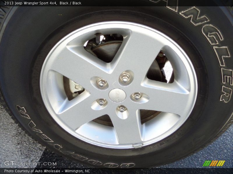 Black / Black 2013 Jeep Wrangler Sport 4x4