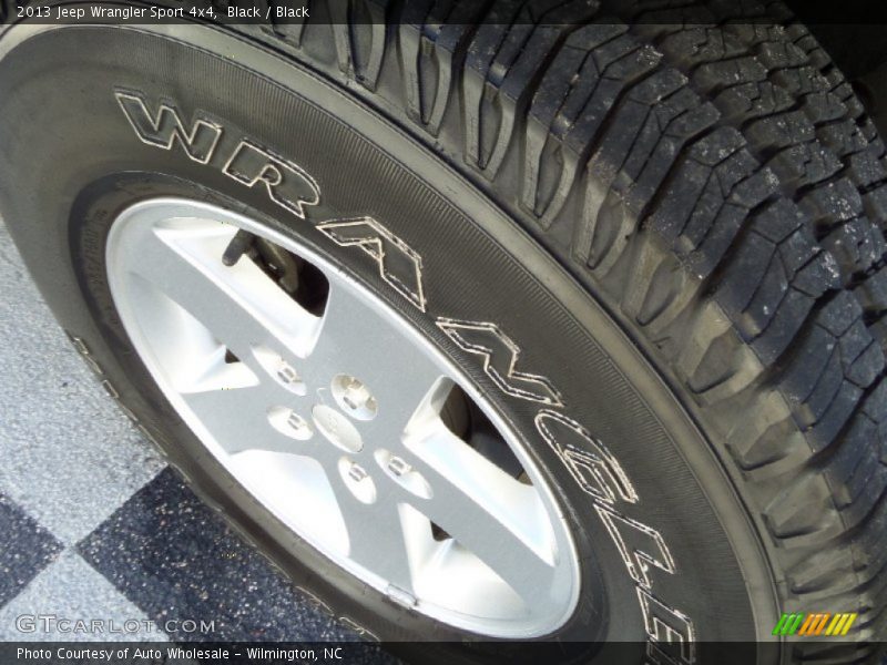 Black / Black 2013 Jeep Wrangler Sport 4x4