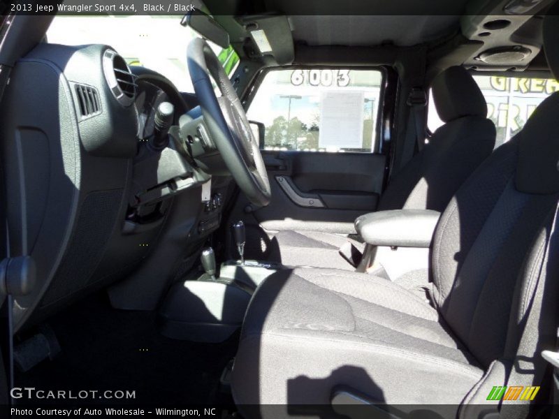 Black / Black 2013 Jeep Wrangler Sport 4x4