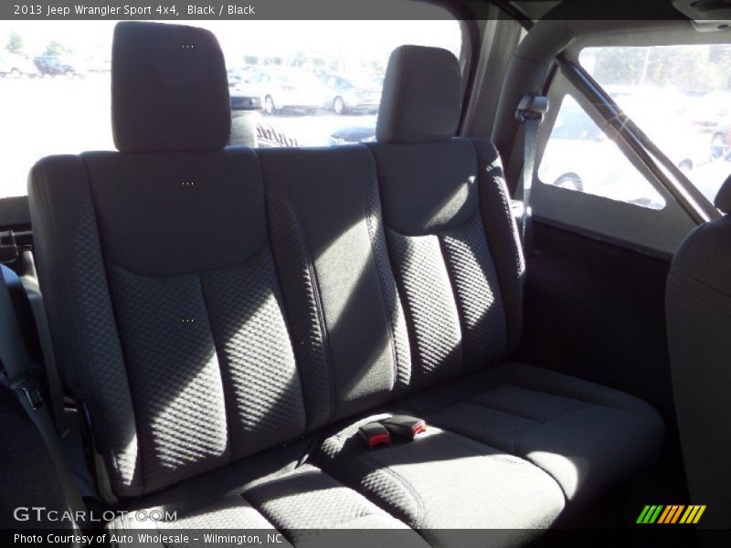 Black / Black 2013 Jeep Wrangler Sport 4x4