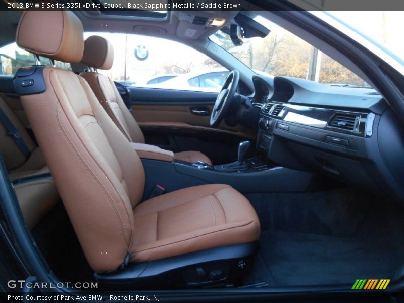 Front Seat of 2013 3 Series 335i xDrive Coupe