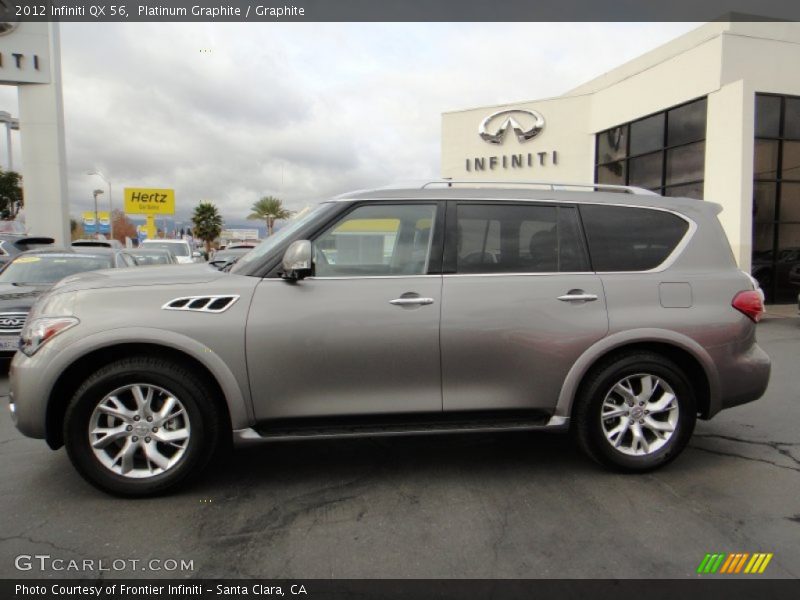 Platinum Graphite / Graphite 2012 Infiniti QX 56