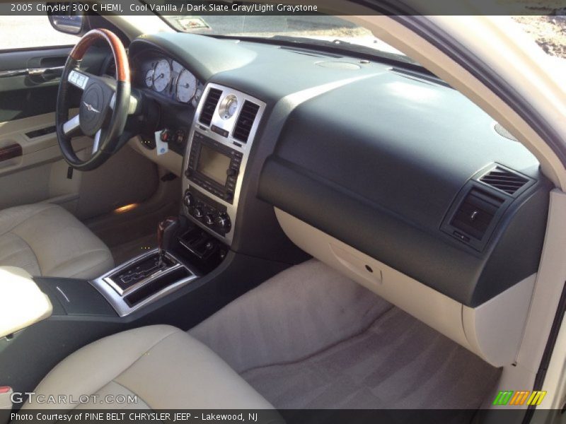 Cool Vanilla / Dark Slate Gray/Light Graystone 2005 Chrysler 300 C HEMI