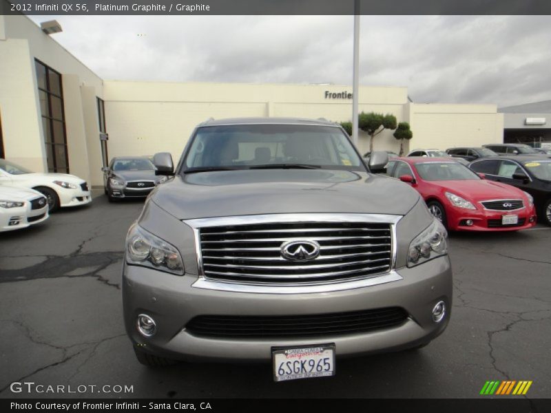 Platinum Graphite / Graphite 2012 Infiniti QX 56