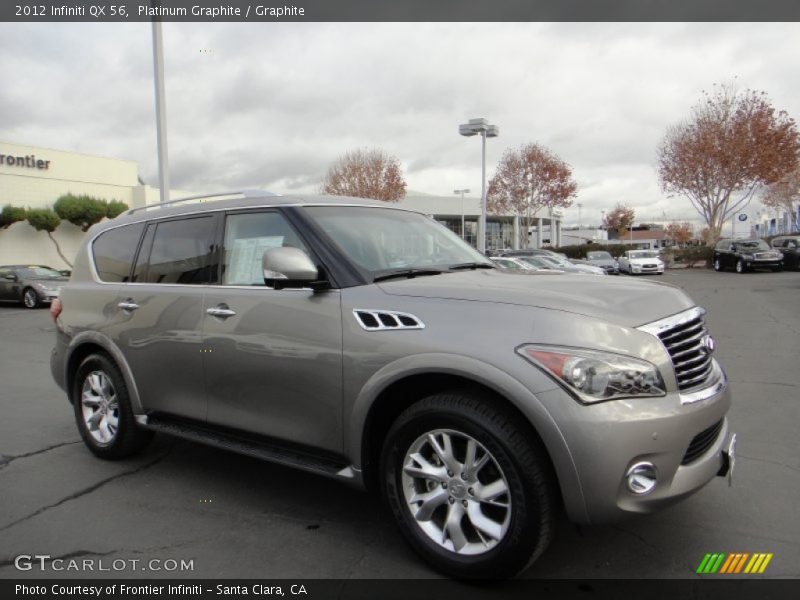 Platinum Graphite / Graphite 2012 Infiniti QX 56