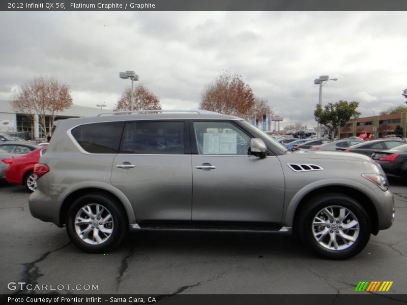 Platinum Graphite / Graphite 2012 Infiniti QX 56